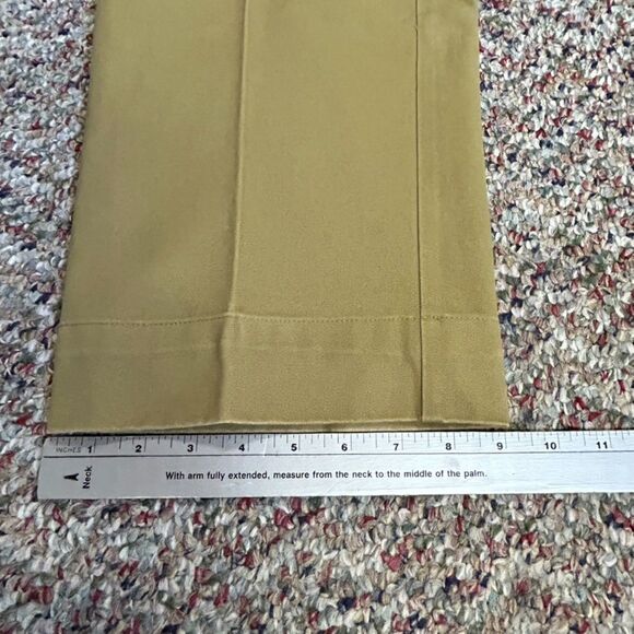 Orvis Deep Tan Ultimate Khaki Plain Front Pants Size 35 X 30 - Picture 12 of 12